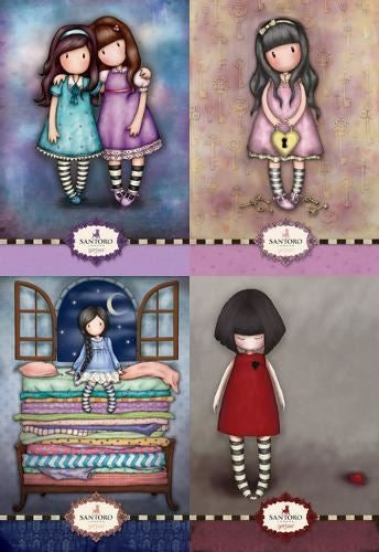 Zvezek A4 črtast Gorjuss