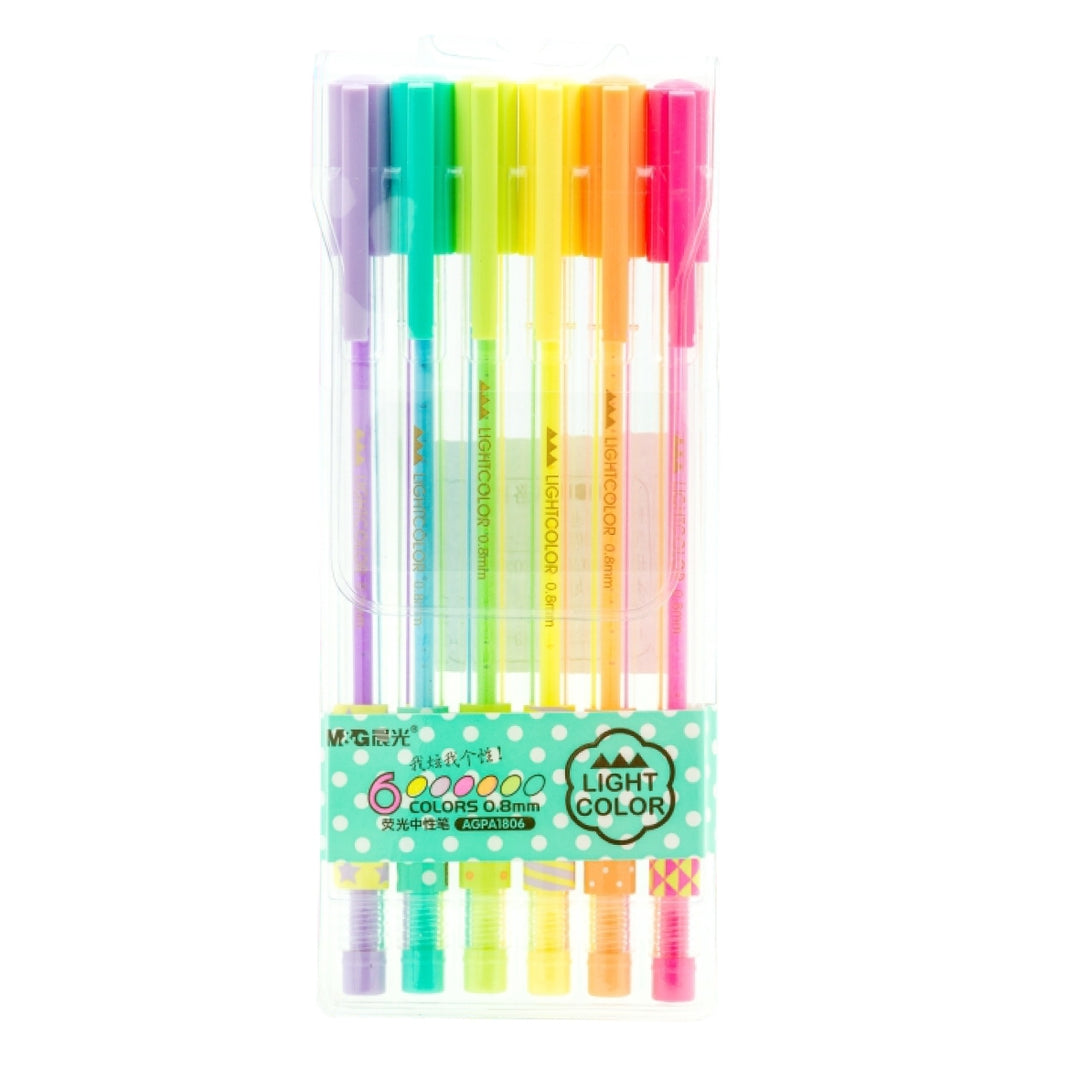 Gel pisala Light Colors M&G 6/1 PASTELI