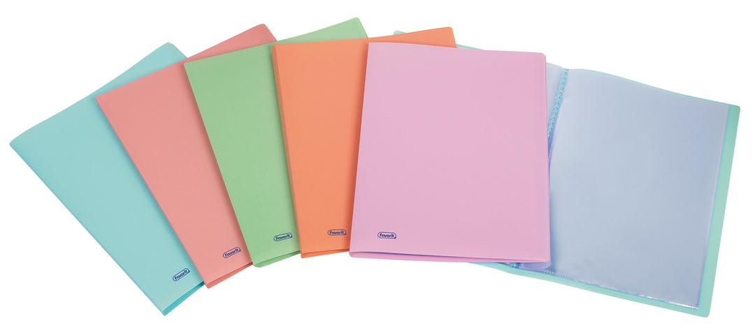 Mapa prospekt 60Listna Favorite Pastel sort.barve