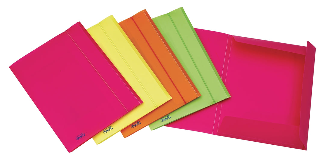 Mapa Neon Pvc z gumico Favorit