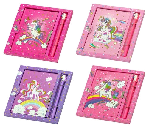 Dnevnik Unicorn s ključavnico 18,2x13,3cm