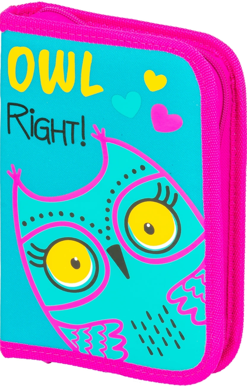 Peresnica polna Cool Kid ena zadrga Owl Right
