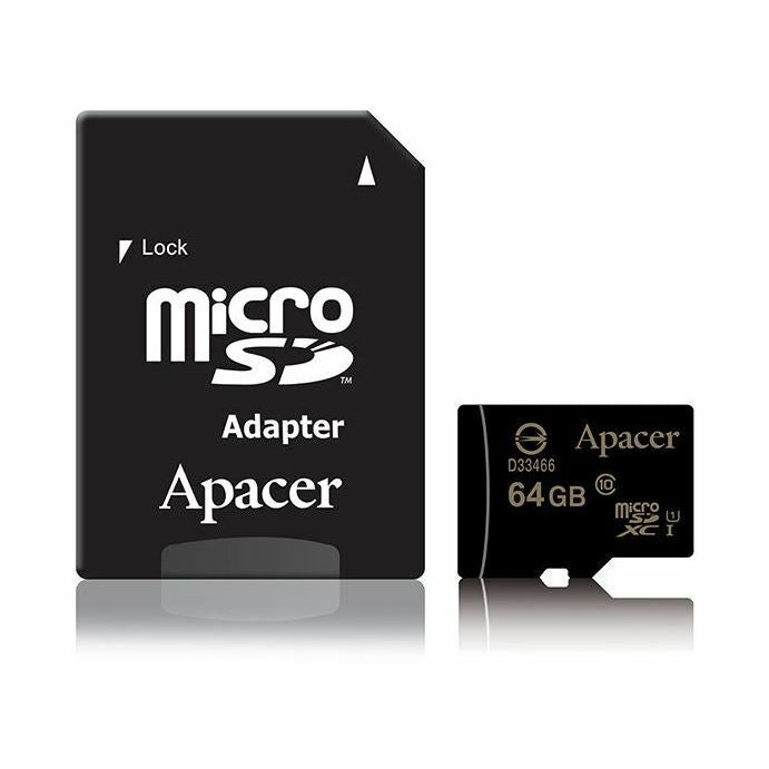 POMNILNIŠKA KARTICA MICROSD XC 64GB CLASS10+AD