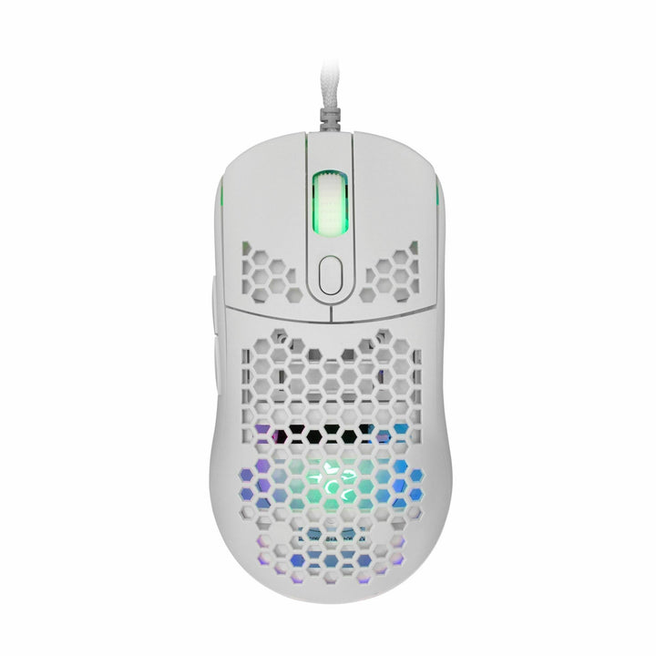 Miška White Shark optična GM-5007 Galahad bela