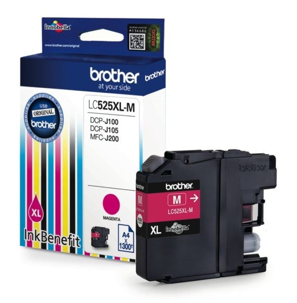Kartuša Brother LC525XLM, magenta