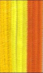 Kosmatene žice 50cm x 6mm, rumene 9/1