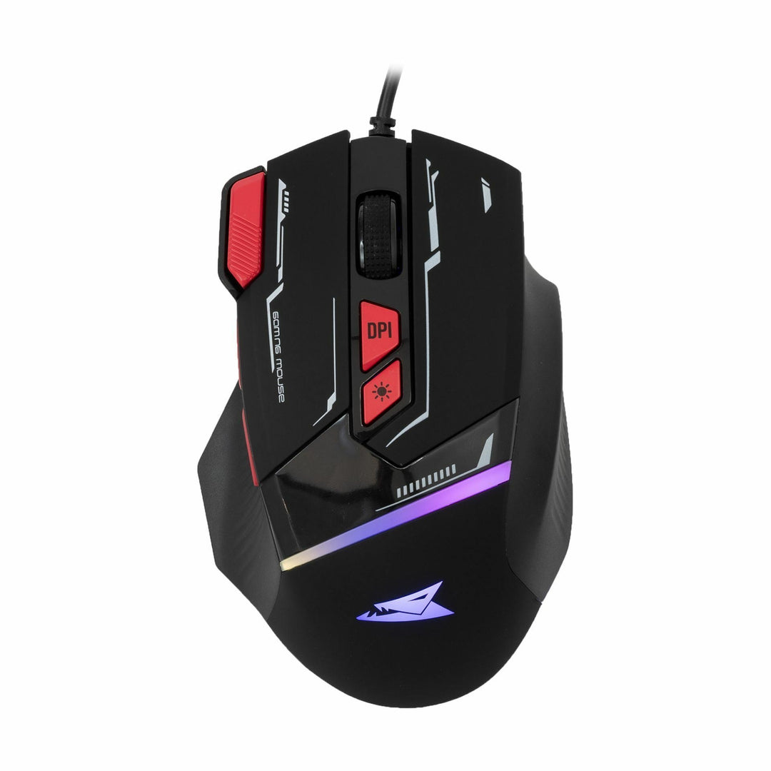 Miška Baracuda črna BGM-041 Manta-B Gaming