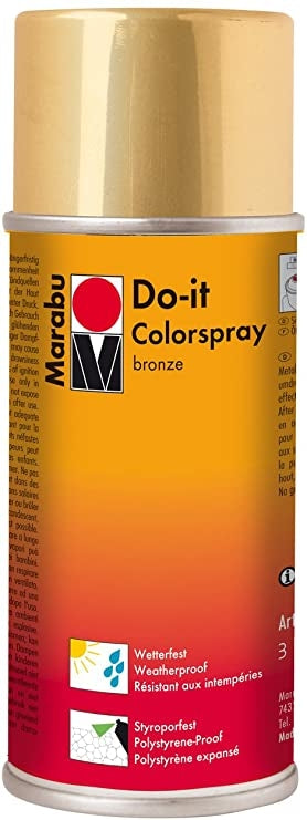 Sprej Do-it 150 ml zlat z bleščicami