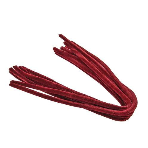 Kosmatena žica 50cm 10/1 vinsko rdeča