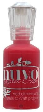 Tekoče perle NuvoCrystal drops red berry