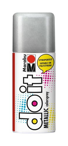 Sprej Do-it Metallic, 150 ml, kovinsko srebrna