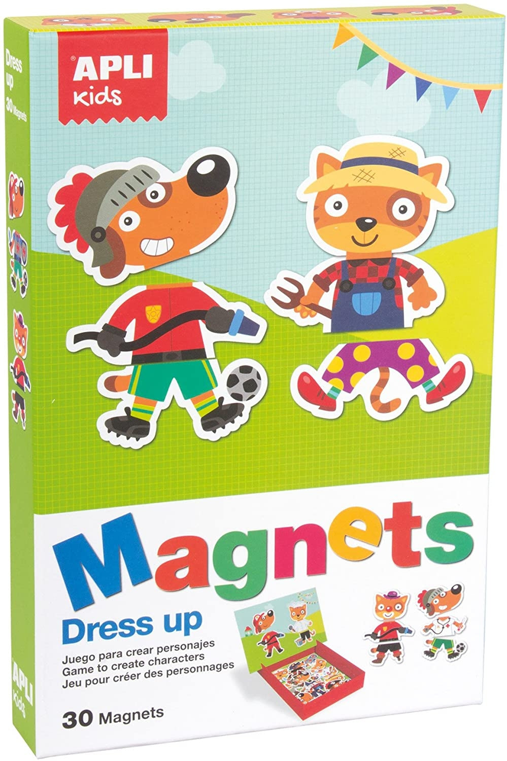 Magneti Oblačenje, komplet, 30 kos