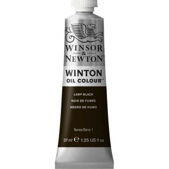 Oljna barva Winsor Newton WOC 200ml Lamp Black