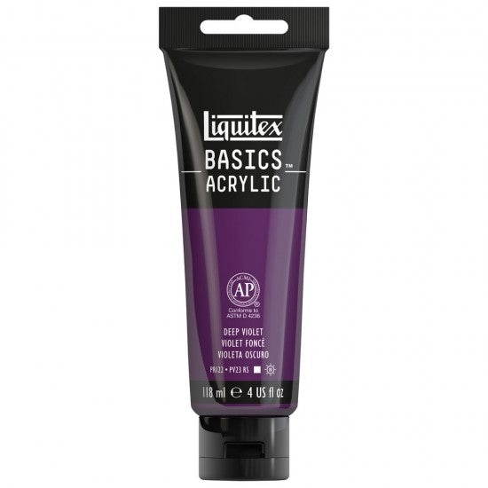 Akrilna barva Liquitex Basics 118ml DEEP VIOLET