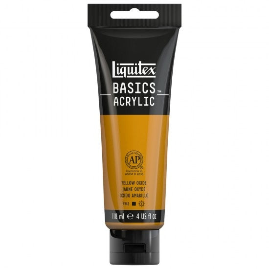 Akrilna barva Liquitex Basics 118ml YELLOW OXIDE