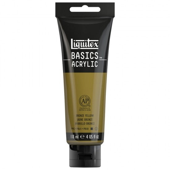 Akrilna barva Liquitex Basics 118ml BRONZE YELLOW