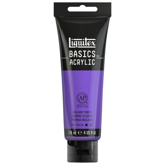 Akrilna barva Liquitex Basics 118ml BRILLIANT PURPLE
