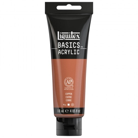 Akrilna barva Liquitex Basics 118ml COPPER