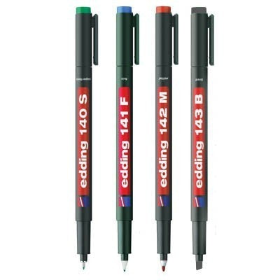 Marker permanent Edding E-140 S sort.