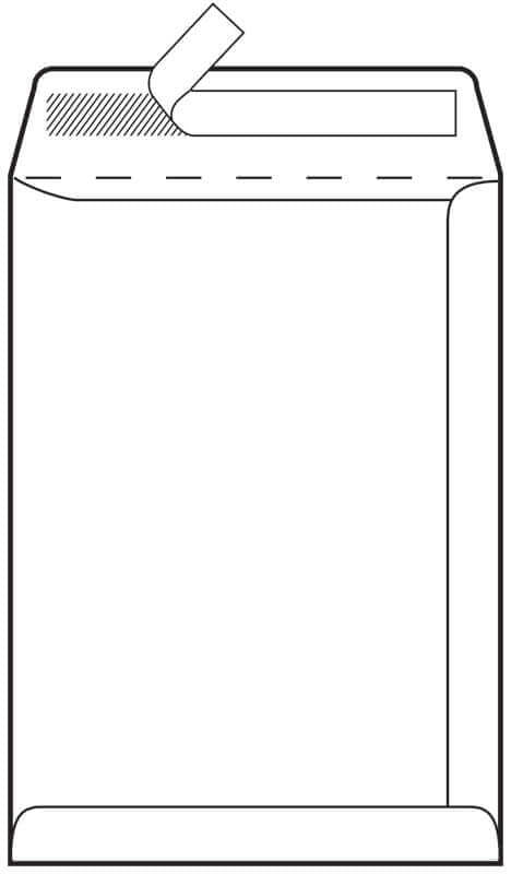 Kuverta vrečka A3 300X400mm bela BD SI 1/1