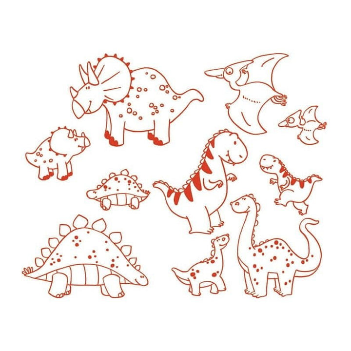 Štampiljke Minos Dinozaver