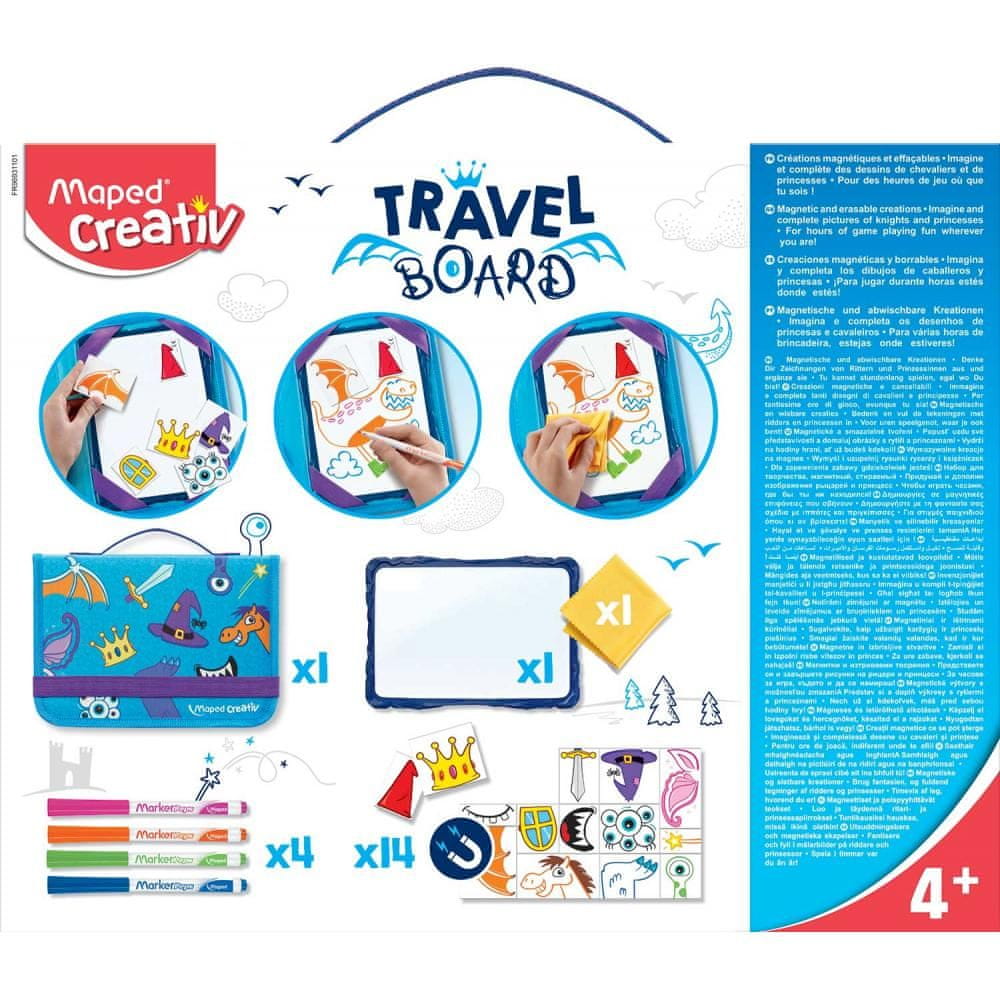 Kreativni set Travel Magnet Maped