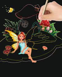 Praskanka 21x26cm vile in princese