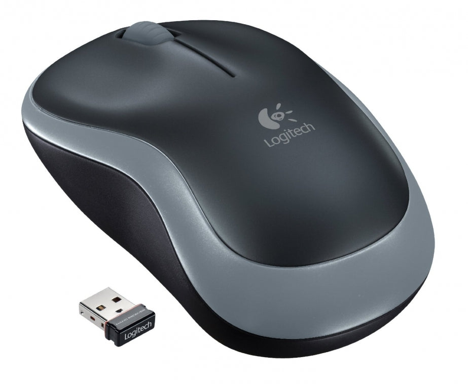 MIŠKA WIRELESS LOGITECH M185 WL SIVA
