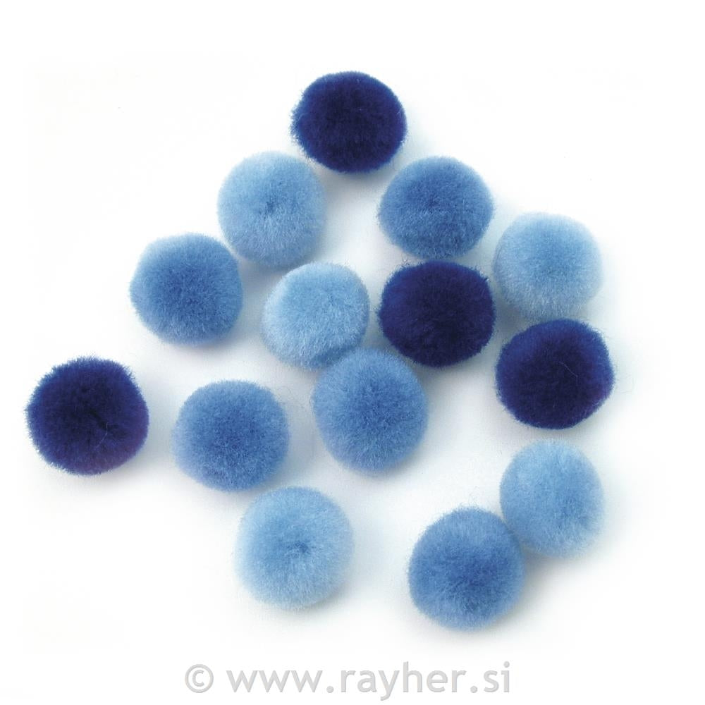 Cofki modri, 15mm , 60 kom