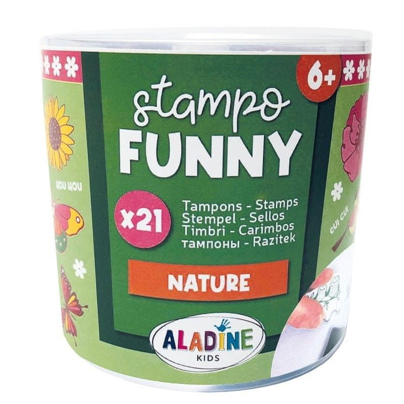 Aladine štampiljke Funny nature