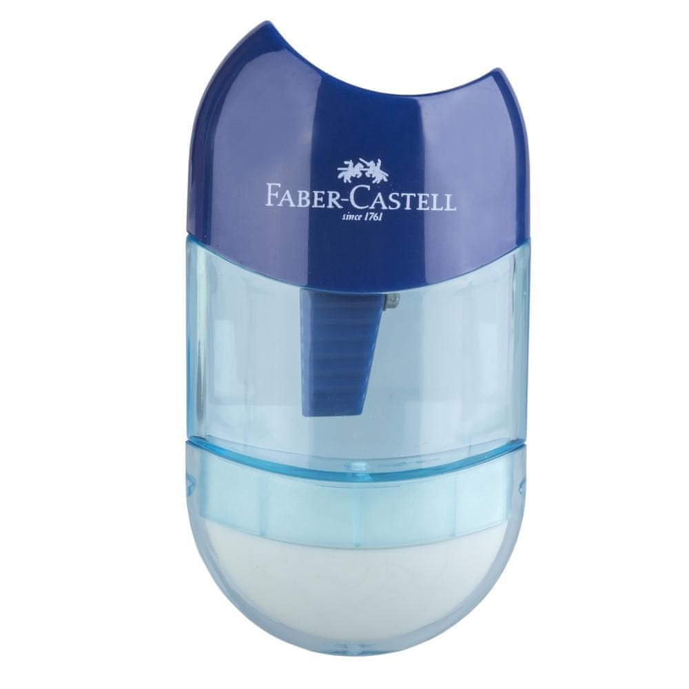 Šilček/radirka FaberCastell trend sort.barve