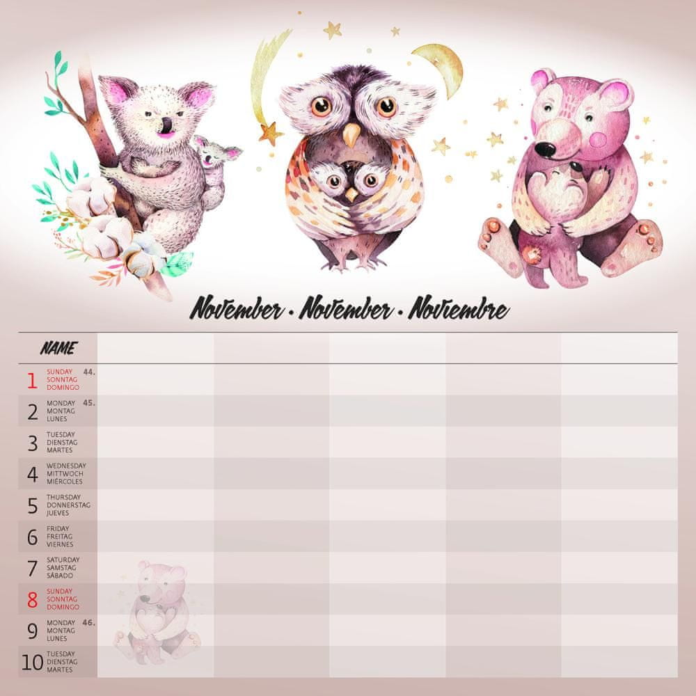 Koledar Family planner 2026