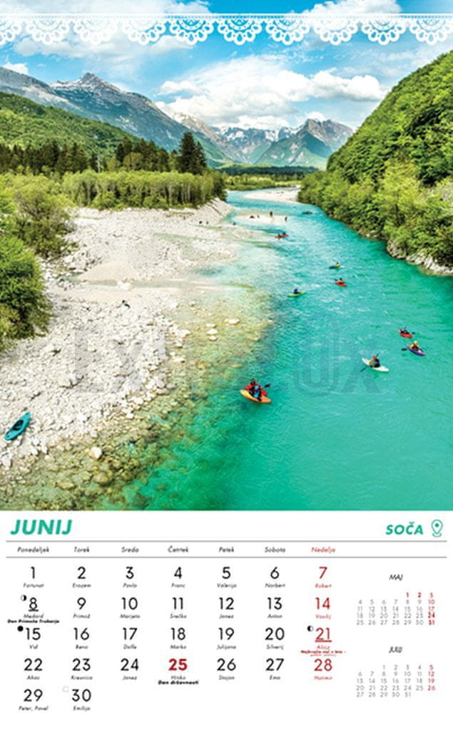 Koledar Slovenija 2026 (85418)