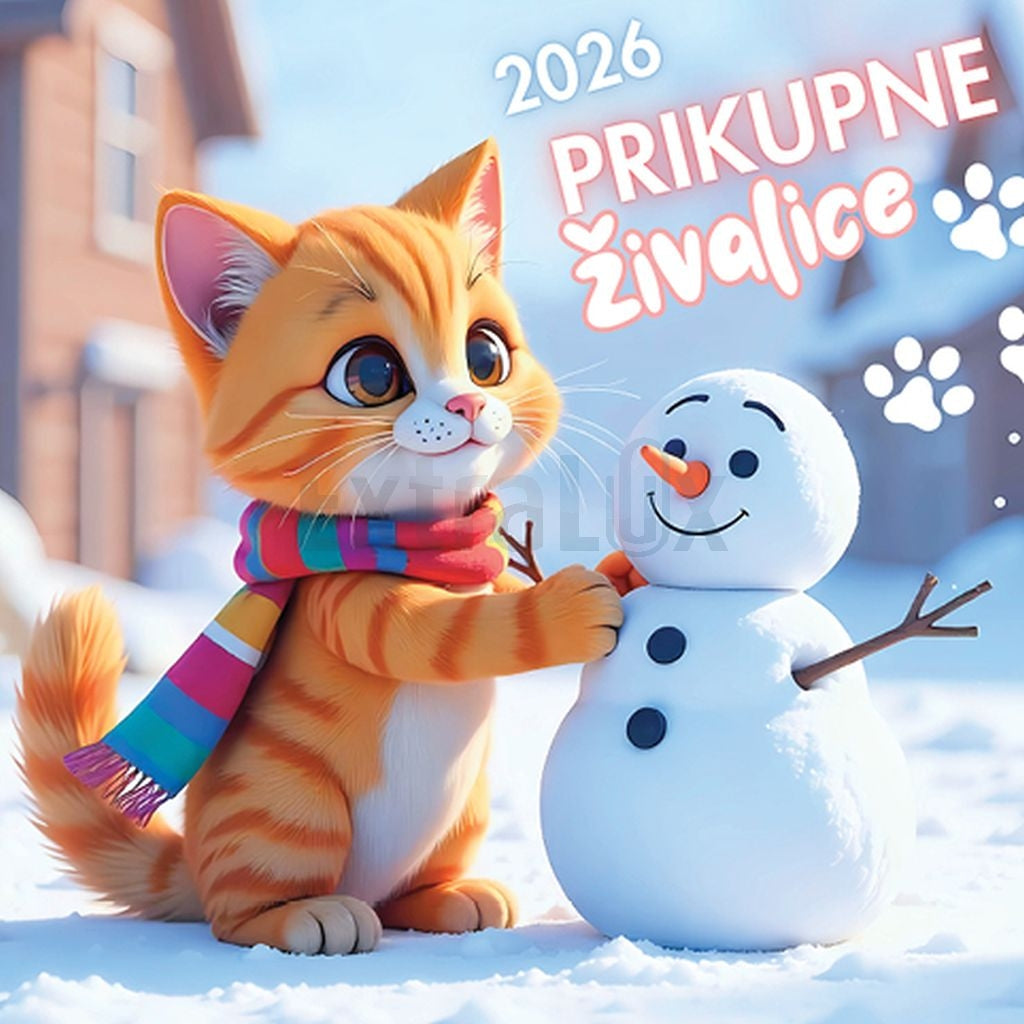 Koledar Prikupne živalice 2026