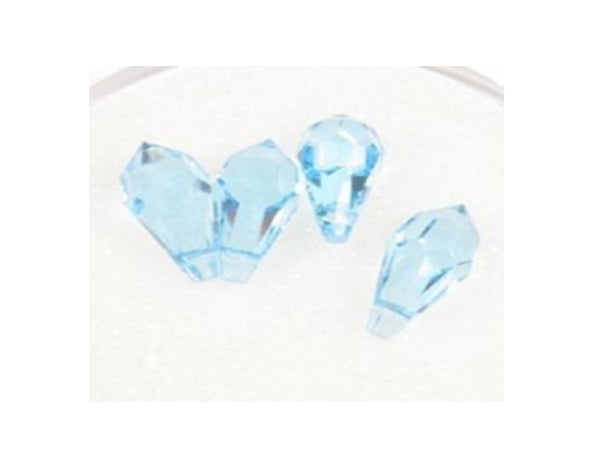 Perle SWAROVSKI solze 11 x 5,5mm AQUA 4/1