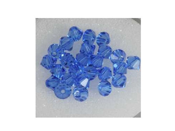 Perle Swarovski 4mm safir 25/1