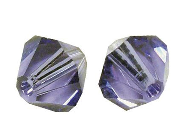 Kristali perle Swarovski modro-vijoličen