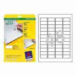 ETIKETE LASER L6041 45.7X21.2 RUMENE