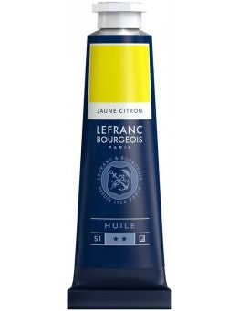 Oljna barva LefrancBourgeois Fine 40ml Lemon Yellow
