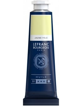 Oljna barva LefrancBourgeois Fine 40ml Pale Yellow
