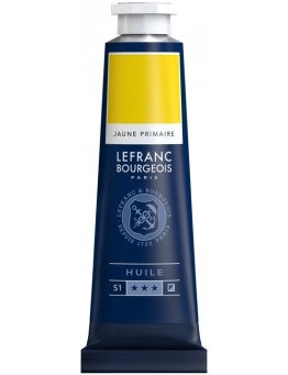 Oljna barva LefrancBourgeois Fine 40ml Primary Yellow