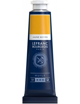 Oljna barva LefrancBourgeois Fine 40ml Medium Yellow