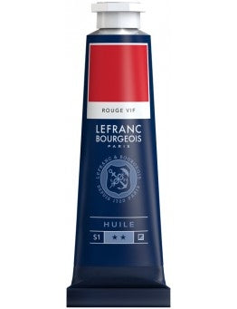 Oljna barva LefrancBourgeois Fine 40ml Bright Red