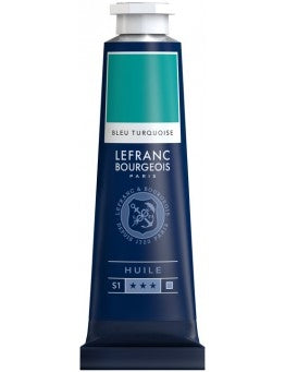 Oljna barva LefrancBourgeois Fine 40ml TURQUOISE BLUE