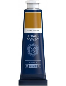 Oljna barva LefrancBourgeois Fine 40ml Indian Yellow