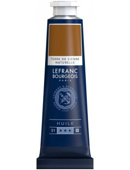 Oljna barva LefrancBourgeois Fine 40ml Raw Sienna