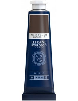 Oljna barva LefrancBourgeois Fine 40ml Raw Umber