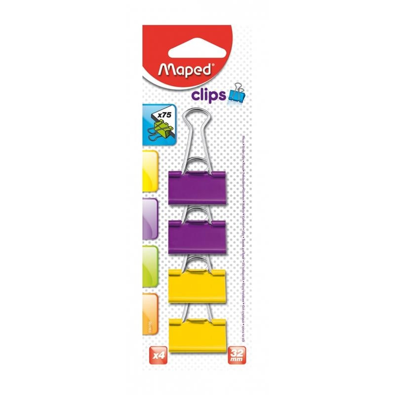 SPONKE CLIP ŠČIP. 32mm MAPED BINDER 4/1