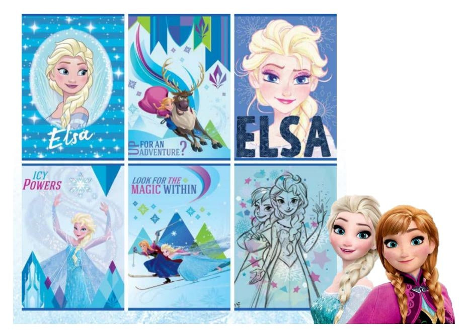 ZVEZEK DISNEY FROZEN A4/5MM 42L 80GR