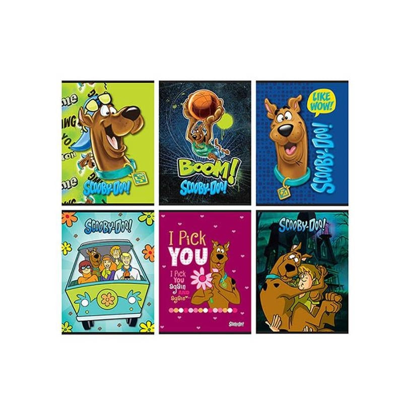 Zvezek Scooby-doo A4 1cm karo 54L